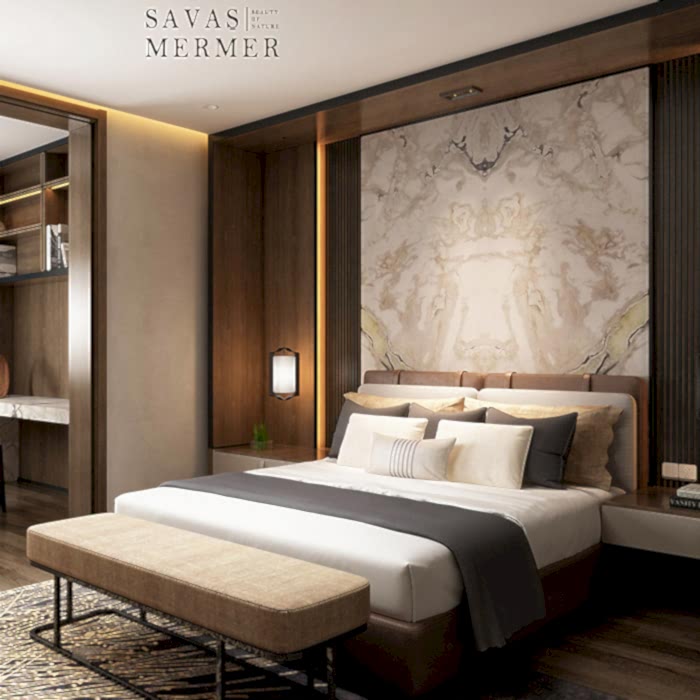 Lüksün Zirvesi: Calacatta Mermer